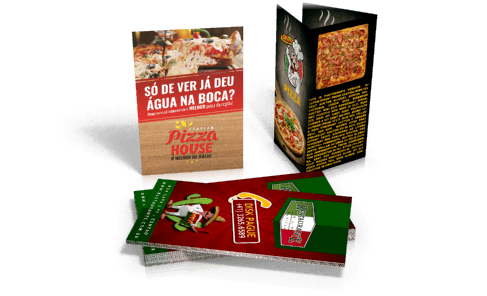 Panfleto Couchê Fosco 170g 